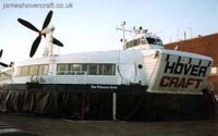 SRN4s operating with Hoverspeed - The Princess Anne (GH-2006) awaiting loading